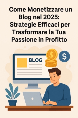 Come Monetizzare un Blog nel 2025: Strategie Efficaci per Trasformare la Tua Passione in Profitto