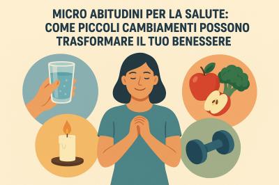 Micro Abitudini per la Salute: Come Piccoli Cambiamenti Possono Trasformare il Tuo Benessere